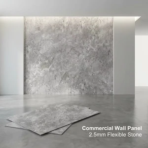 OEM Flexible Stone Panel Custom Color Texture Faux Stone Sheet for Architectural Project Contractor Buildings Jobs