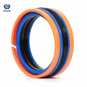 Standard Size High Pressure Hydraulic Adapter KDAS Rubber Cylinder NBR POM Nylon Piston Rotary DAS Piston Seal Tools Accessories