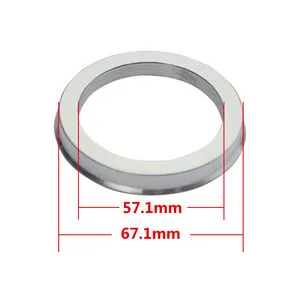 Alloy Wheel Hub Centric Rings 66.6 - 57.1 Wheel Spacer