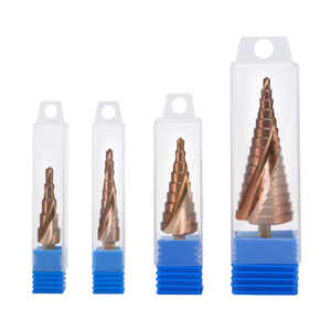 M35 Hex Shank Cobalt Plating HSS Drill Bit Pagoda Metal Cobalt Spiral Groove Step Bit