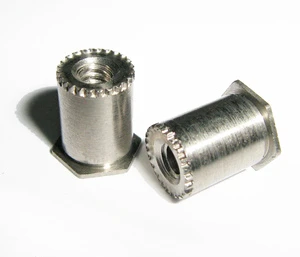 Durable in Use Rivet Nuts -flat Head Blind Rivet Nut Aluminum with Low Weight Corrosion Resistant