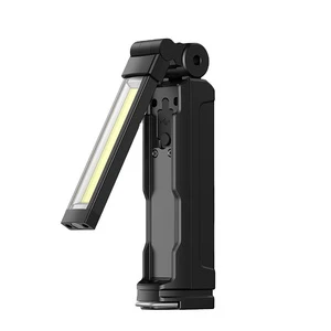 LED COB Rechargeable Work Lights G16-S 360-Degree Rotation Anti-Skid Design Magnetic Base-Workshop Car Repair Use IP44 Rated