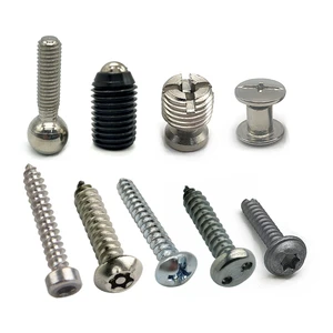 Professional Screws Manufacturer Factory'S High Quality Versatile Fasteners Custom Stainless Steel Hex Cross Slot Torx Screws