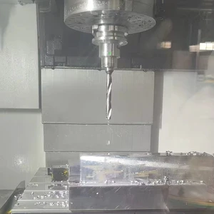 Carbide Drill Bit High-Efficiency High-Feed Steel Self-Centering Point Deep Hole Drilling Internal Coolant Design Enhances Chip