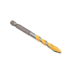 High-Strength OEM 3/4/5/6/7/8/10/12MM Hex Shank Eccentric Drill Bit Multifunction Twist SDS Drill Bit for Ceramic Porcelain Tile
