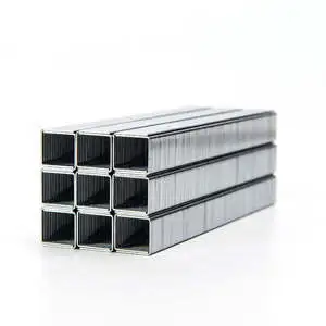 High Hardness Pneumatic U-Shaped Galvanized Steel CLASS 4 Code Nails Box Set with Smooth Shank for Nail Gun