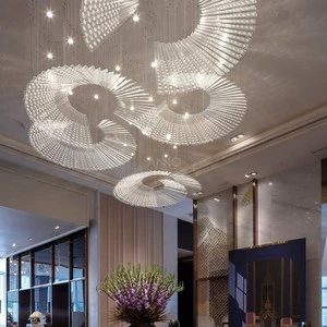 ANNO Luxury Glass Stellar Chandelier Custom Lighting For Designer Villas