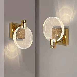 Modern style indoor lighting fixtures for living room, bedroom, dining room, hotel, villa, home decoration LED wall lamp