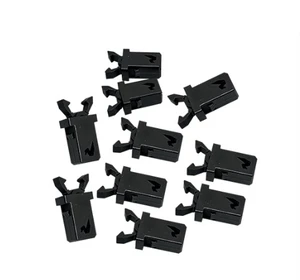 QM High Quality Black/White Door Lock Switch Car Buckle Switch For Trash Can Door Environmentally Friendly Plastic Tens