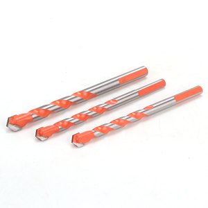Multi-function Triangle Tip Drill Bit Cemented Carbide Tile Ceramic Drill Bit High Speed 6mm Twist Drill Bits