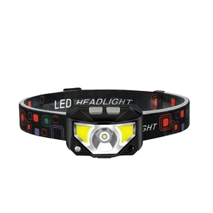 USB Charging COB Red LED Headlamp Waterproof Small Headlamp For Night Fishing And Outdoor Camping New Design