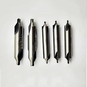 Various Sizes of Type a HSS Center Drill Bit for Metal Drilling Holes