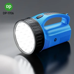 DP Factory Wholesale 3 Colors LED Portable Rechargeable Searchlight Search Light Flashlight