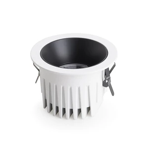 recessed Hotel and Commercial Anti-Glare LED Downlight 9W Aluminum Indoor Ceiling Downlight