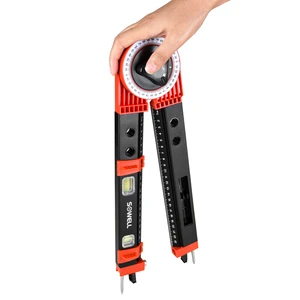 Hot Selling Woodworking Tool Angle Level Finder Meter Aluminum Angle Spirit Level Protractor