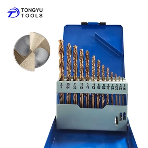 13Pcs Inch Cobalt Drill Bit Set 1/16