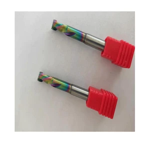 Factory Cheap Price Wood Spiral Milling Cutter Down Cut One Flut Up&down End Mill 1flute