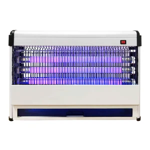 60W 365nm LED Bug Light Multifunctional Outdoor Home Garden Electric Shock Mosquito Trap Machine Fly Pest Killer