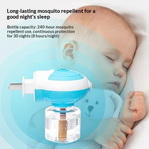 Mosquito Killer Household Mosquito Repellent Eliminates Mosquitoes, Smokeless and Odorless Plug-in Mosquito Repellent Liquid