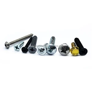 High Quality Self-Drilling Screws 304 Stainless Steel Round Head Tapping Screw for Wood