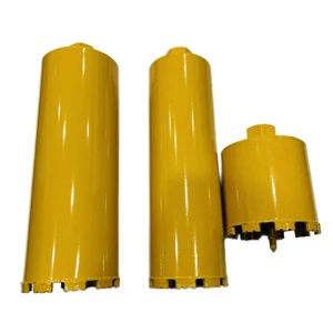 18-500mm Multi-Purpose Diamond Wet Core Drill Bit for Masonry & Concrete Steel & Carbide Material for Center