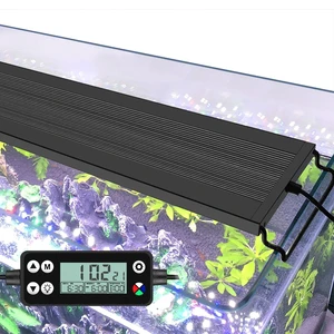 New 14W-42W Full Spectrum Fish Tank Light Coral Aquatic Plants Led Aquarium Light RGB Customized With Controller