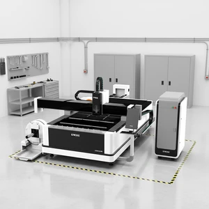 For 3m 6m Automatic Fiber Laser Cutter For Metal Sheets & Tubes 1000W-6000W Power Water-Cooled High-Accuracy Cutting Machine
