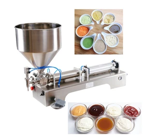 Source Factory High Accuracy Semi-Automatic Pneumatic Counting Filling Machine for Glass Barrel Packaging Sauce Cream Cosmetic