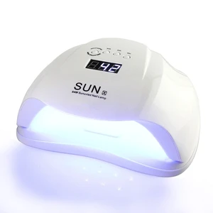 Lampada Uv 54w SUNX UV Led Lamp Nail Gel Polish UV Curing Nail Lamp Dryer with Dual Wavelength