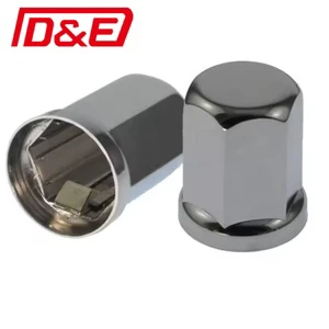 Chrome Carbon Steel Wheel Nut Cover 57.5*25*30.5 Size 33mm Height 60mm High Quality CNDE Brand for Truck Spare Parts