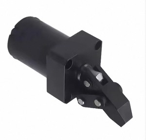 High Performance Sanjia Steel Lever Hydraulic Cylinder HLC-MF25 Black Hard Chrome Plated Rod Customizable Small Size 7MPa