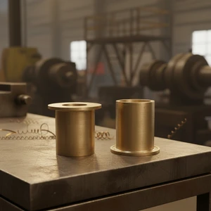 High Quality Copper Sleeve Threaded Flange Bronze Bushing with Excellent Corrosion Resistance