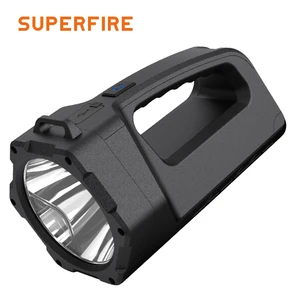 SUPERFIRE M17 Rechargeable Emergency LED Flashlight Handheld Searchlight SOS/Strobe 230 Lumens Waterproof Portable Lightweight