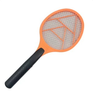 AA Battery Operated Household Pest Control Bug Zapper Plastic Mosquito Racket With Bees Killer Swatter