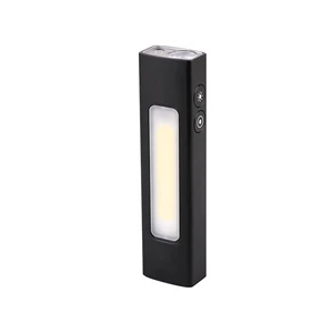 2025 Impact Rechargeable LED Work Light High Lumen Multipurpose Flashlight with Magnet Red and Blue Light Flash Warning