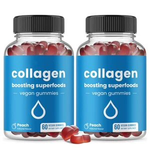 OEM Private Label Collagen Boosting Gummies Candy Whitening Supplement Vitamin Collagen Booster For The Hair Nail Skin Gummies