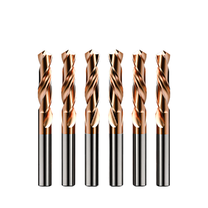 Tungsten Solid Carbide Twist Drill Bit CNC Drill Bit for Stainless Steel Iron Copper Aluminum Metal Drilling Cutting Tools