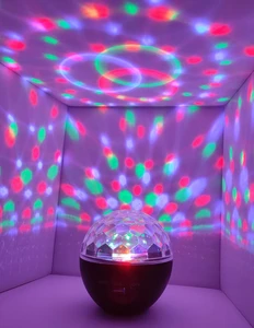 Music Galaxy Projector Lamp LED Star Moon Night Light with Remote Control, Rotating Romantic Gift for Holiday