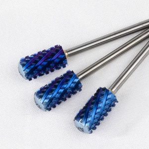 Factory 3/32 Tungsten Carbide 4XC Nail Drill Bit Large Barrel Manicure Art Tool Carbide Nail Drill Bit