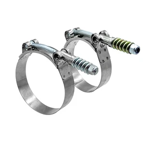 High Torque T Bolt Spring Hose Clamp Metal Clamp Intake Clamp Engine Pipe Clamp Hydraulic Hose Clips