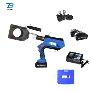 ECT-85 LCD 6T 85mm Armoured Copper Aluminum Hydraulic Cutter Cordless Battery Cable Cutting Tool