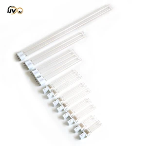 PL-L24W H Shaped 24w 17mm Quartz Glass Tube Germicidal Lamp Uv Light Uvc Lamp for Air and Water Sterilization