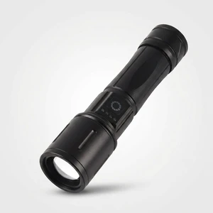 LED Flashlight Type C Charging Outdoor Flashlight with CE RoHs Emergency Flood Control Searchlight