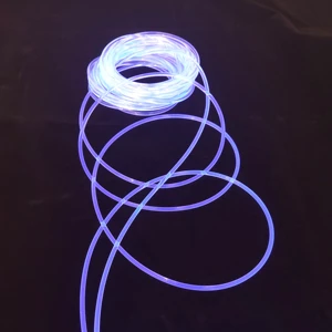 Flexible Fiber Optic Lighting IP65 Waterproof APP Ctrl Emitting Optical Fiber for Car Decoration