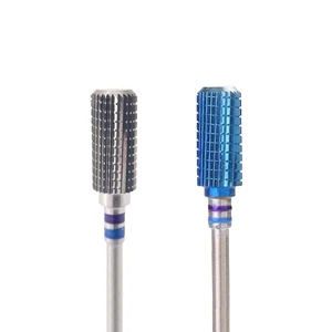 Cylinder sharp Straight Cut Nail Safety Drill Bit with Chamfer