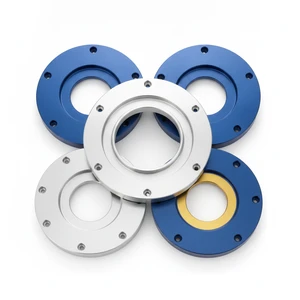 High Precision CNC Machining CMP Retaining Ring for Semiconductor Wafer Polishing PPS PEEK Material Custom Fabrication