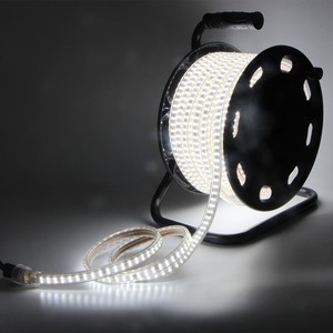 High Voltage Portable Waterproof Dimmable RGB LED Work Light Strip With Drum For Workshop Hotel Landscape & Garden