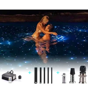 OEM Remote Control RGB Colors Changing Ceiling Decoration Headliner Fiber Optic Cable Swimming Pool Light Led Fiber Optic Lights