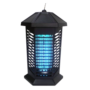 Outdoor Indoor Ultraviolet Mosquito Lamp Electric Bug Zapper IP44 Waterproof >4200V 15W 2-Year Warranty CE RoHS Certified 20000