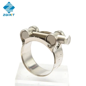 304 Stainless Steel High Quality Euro Type Single Bolt Hose Clamp China Factory Price